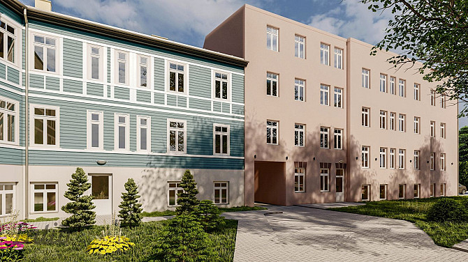 Komerctelpas ar pilnu apdari un santehniku izvietoti 3 pilnībā renovētās mājās.

Projektā būs pieeja Рига - изображение 2