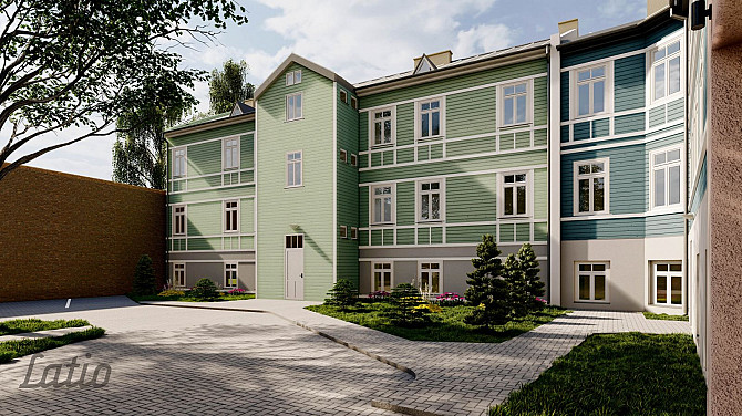 Jaunais projekts Katrīnas Pagalms Katrīnas dambja un Piena ielas krustojumā. 
Lielisks Rīga - foto 1