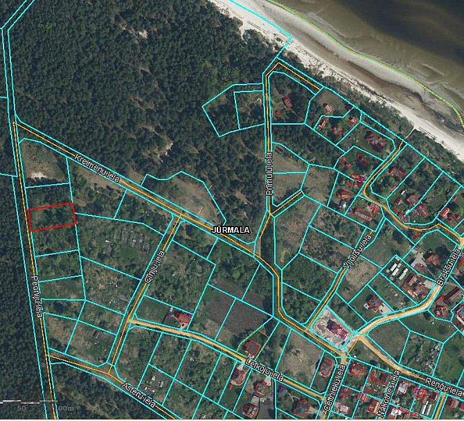 Tiek pārdots ekskluzīvs zemes gabals ļoti skaistā vietā jūras tuvumā savrupmājas Jūrmala - foto 3