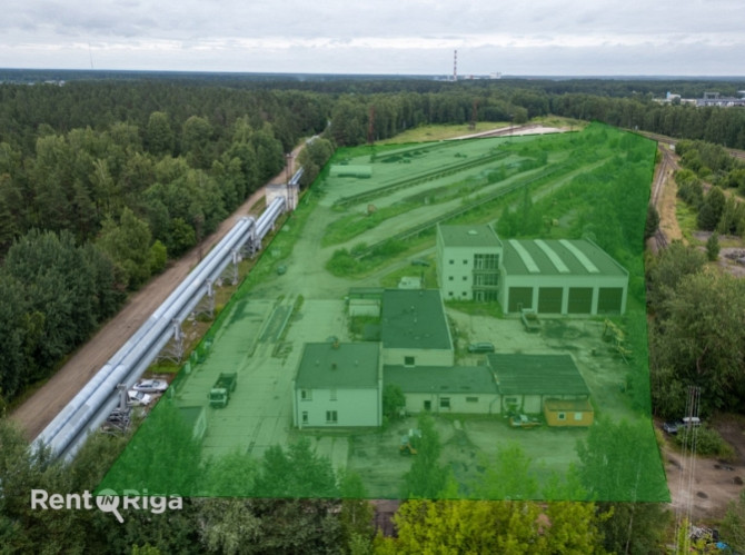 Pārdodās rūpnieciskās attīstības teritorija Rīgā  Tiek pārdoti divi savstarpēji Rīga - foto 1