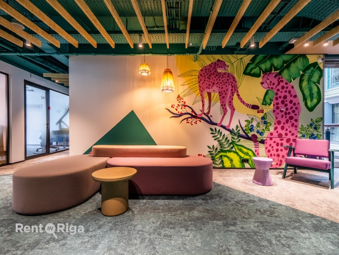 Арендуйте co-working офис в Galerija Rīga!  Без начальных вложений  полностью оборудован и Рига - изображение 3