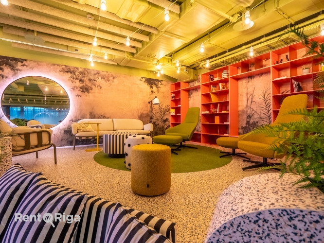 Iznomā Co-working space biroju Galerija Rīga!  Bez sākotnējiem ieguldījumiem  pilnībā Rīga - foto 6