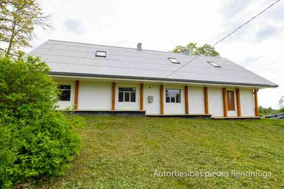 A high-quality and thoughtfully built country home made from natural and sustainable materials.  The Цесис и район