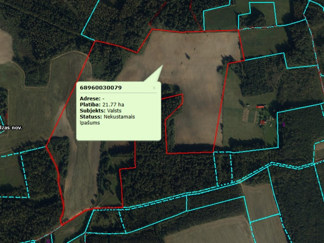 Iegādei pieejama piecu zemes gabalu pakete.  Kadastra apzīmējumi: 1. 6896 003 0073 (5,03 ha); 2. Ludza un novads - foto 4