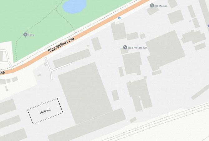 Aнгар под склад или производство в Елгаве. Полированные бетонные полы, большие Елгава и район - изображение 8