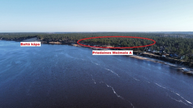 Piedāvājumā zemes gabals skaistā, klusā, priežu meža ieskautā vietā,  Lielupes krastā, Jūrmala - foto 3