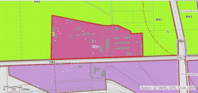 Zemes apbūves gabals pēc jaunā attīstības plāna dzīvojamam sektoram līdz 3 stāvu augstumam (JC 1 - J Рига - изображение 2