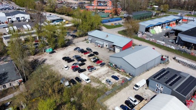 Servisa ēka, veikala/biroja ēka un teritorija Rumbulā.   Abu ēku GBA 1084 m2. Zemes platība īpašumā  Рижский район - изображение 4