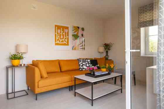 For long term rent: a compact, very cozy and tastefully furnished house with a terrace. The house is Cигулда