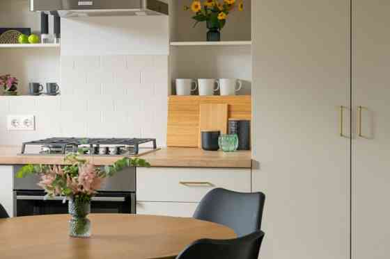 For long term rent: a compact, very cozy and tastefully furnished house with a terrace. The house is Cигулда