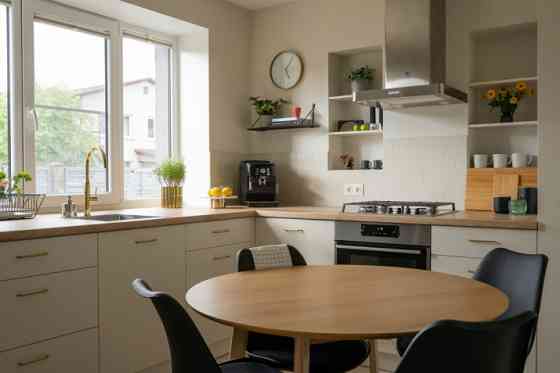 For long term rent: a compact, very cozy and tastefully furnished house with a terrace. The house is Cигулда