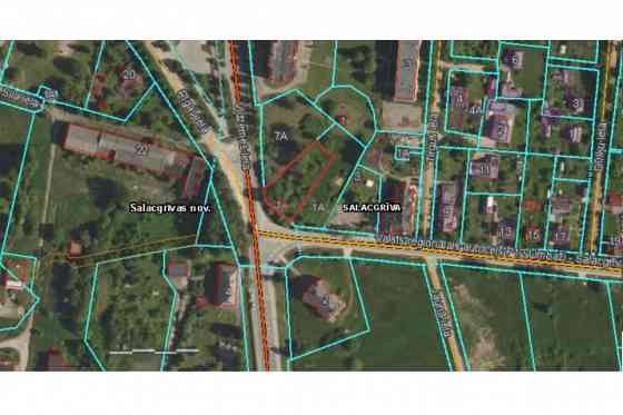 Land in Salacgrīva in a highly visible location, on the side of the main street (RigaAinaži highway) Саласпилс