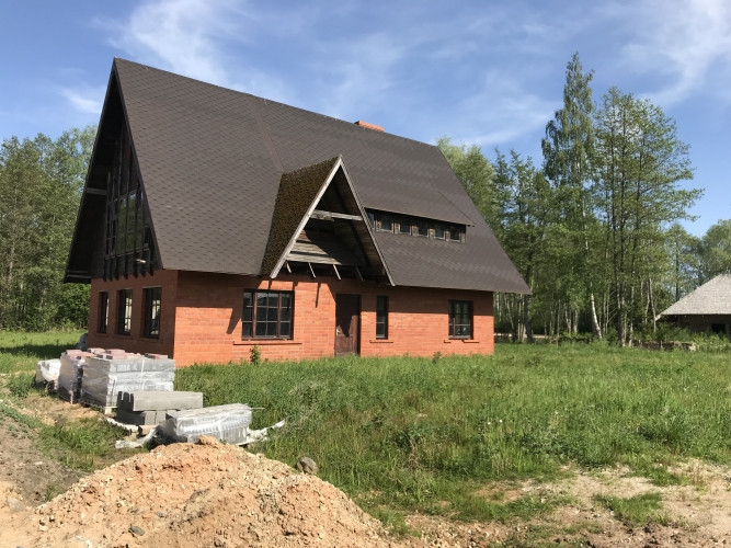 Pārdod jaunbūvi Tūjā 10 minūšu gājien attālumā no pludmales.  Ēkas celtniecība ir uzsākta 1993.gadā  Лиепая - изображение 9