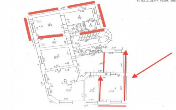 Renovētas pirmskara ēkas 1. stāvs.  Birznieka Upīša un Visvalža ielu krustojums. Rīga - foto 4
