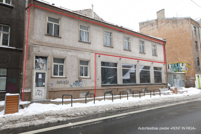 Multifunkcionālas telpas 416m2 platībā.  1. stāvā uzņemšanas/recepcijas telpa, puspagrabā Rīga - foto 1