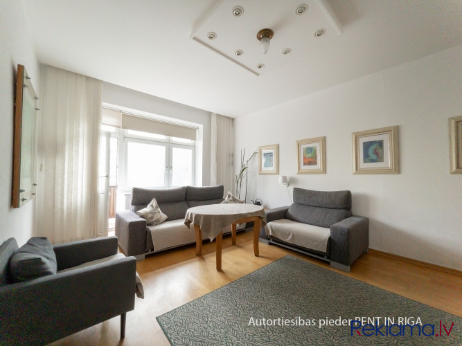 4-room apartment available for rent.  Thoughtful layout of the apartment, consisting of living room, Рига - изображение 4