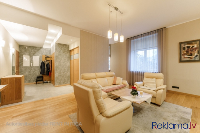 Spacious, fully furnished 2-room apartment in the Quiet Center.  Located on the 4th floor of a renov Рига - изображение 14