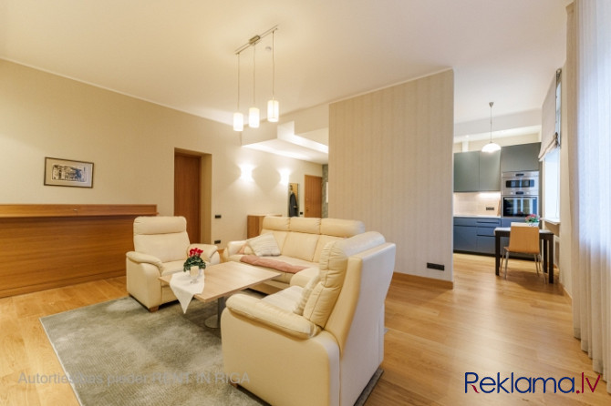 Spacious, fully furnished 2-room apartment in the Quiet Center.  Located on the 4th floor of a renov Рига - изображение 11