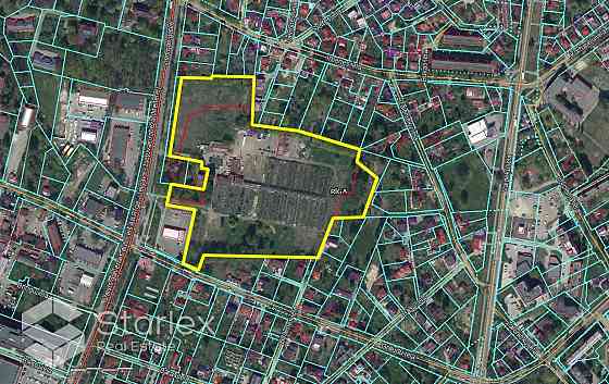 Pārdod zemes īpašumu, kas sastāv no 4 zemes vienībām ar kopējo platību 64430 m2 Vienības gatvē 136A, Рига