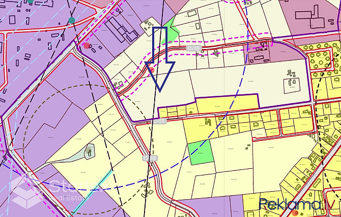 Продается земельный участок площадью 5,62 га в Марупе, в 1,5 км от аэропорта Малпилская вол. - изображение 7