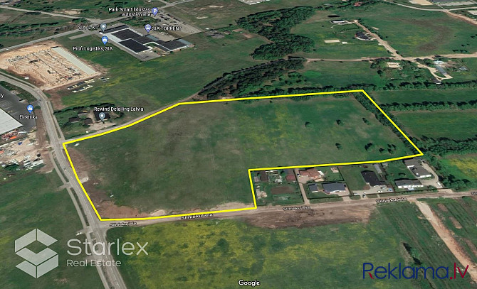 Продается земельный участок площадью 5,62 га в Марупе, в 1,5 км от аэропорта Малпилская вол. - изображение 3