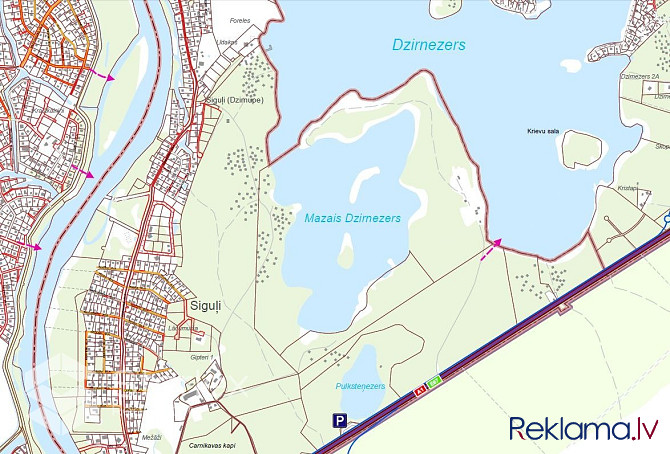 Эксклюзивный земельный участок площадью 74 га состоящий из озера и соснового Рижский район - изображение 7
