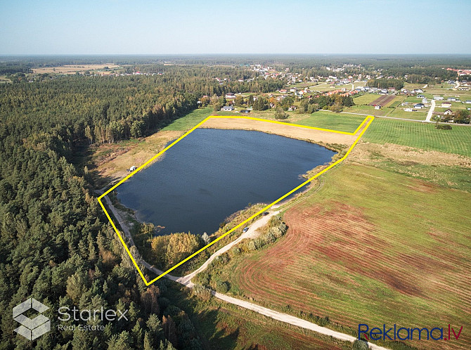 Продается земельный участок с частным озером под застройку частных домов в Малпилская вол. - изображение 5
