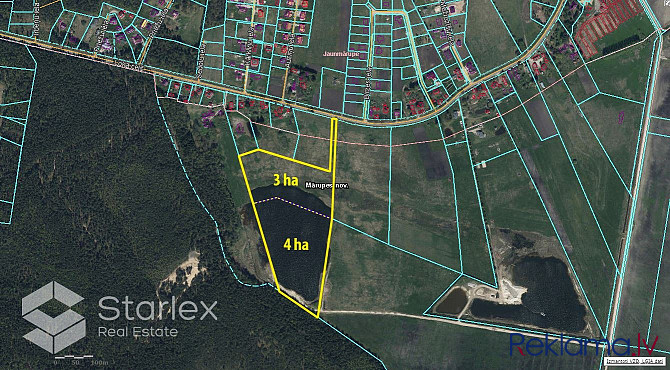 Продается земельный участок с частным озером под застройку частных домов в Малпилская вол. - изображение 3