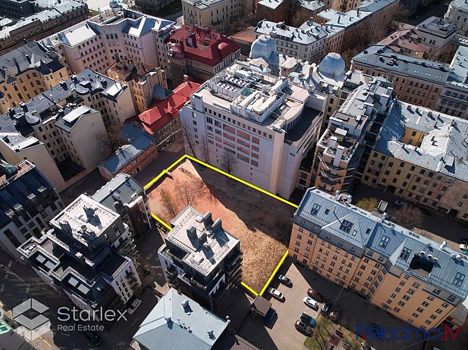 Продается земельный участок, полностью очищенный от зданий, в активном центре Рига - изображение 1