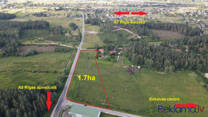 Tiek piedāvāts komerciālās apbūves zemesgabals Ķekava!  Zeme atrodas 25 km no Rīgas centra Ķekavas pagasts - foto 6