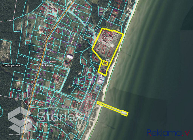 Продается уникальная земельная недвижимость на самом берегу моря, в 2 км от мыса Талси и Талсинский край - изображение 4