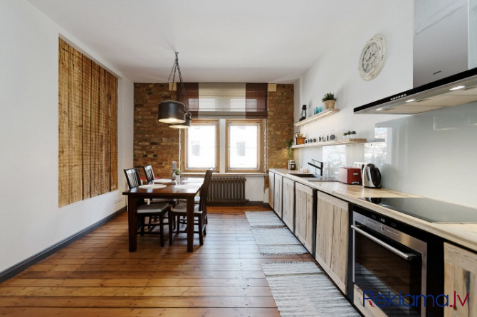 Rūpīgi pārdomāts dzīvokļa plānojums, kas sastāv no priekštelpas, koridora, virtuves, Rīga - foto 10