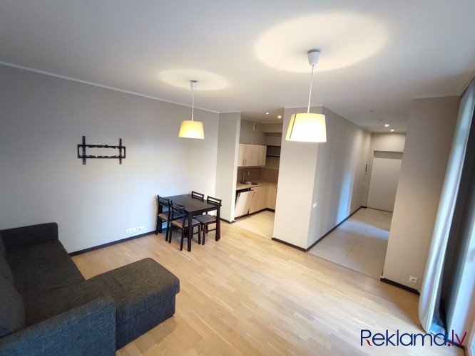 A modern, partially furnished 3-room apartment for rent in the new project on Alauksta street 9. The Рига - изображение 10