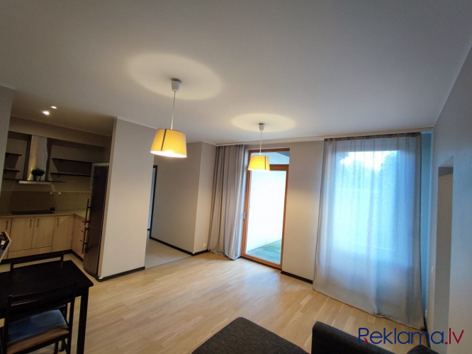 A modern, partially furnished 3-room apartment for rent in the new project on Alauksta street 9. The Рига - изображение 7