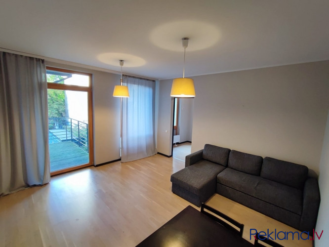 A modern, partially furnished 3-room apartment for rent in the new project on Alauksta street 9. The Рига - изображение 6