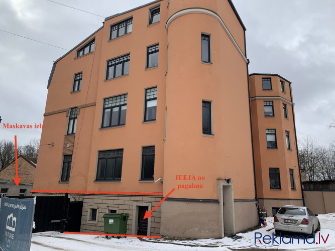 Pārdod telpas pirmajā stāvā. Nepieciešams kapitālais remonts. Fasādes māja Maskavas ielā, netālu no  Рига - изображение 9