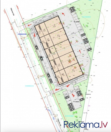 Zemes gabals Pie Kārļa Ulmaņa gatves.  + Zemes gabals 5518 m2 platībā Jauktas centra apbūves Rīga - foto 12