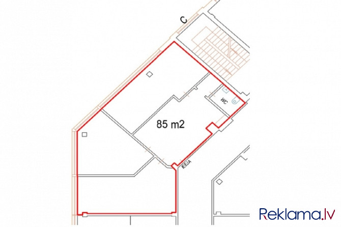 Iegādei pieejams divistabu dzīvoklis renovēta ēka pašā Rīgas centrā.  Cenā iekļauta Rīga - foto 8