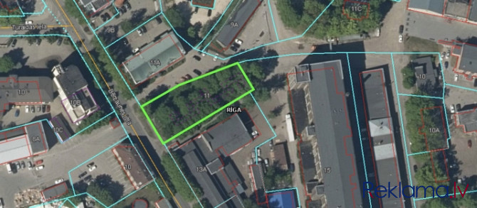 Pārdod zemes gabalu VEF'ā.  + Pašlaik izvietota bumbu patversme; + Jauktas centra apbūves Rīga - foto 1