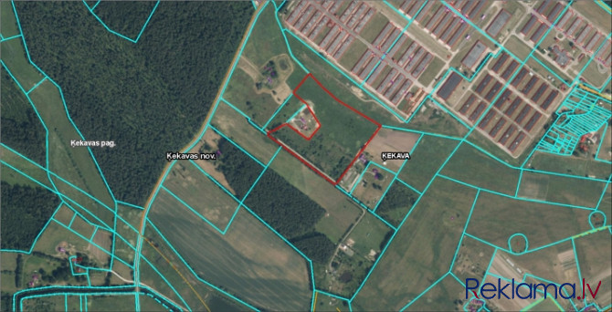6 ha land property for sale in Ķekava. It is located in the vicinity of the Ķekava chicken factory,  Кекавская вол. - изображение 1
