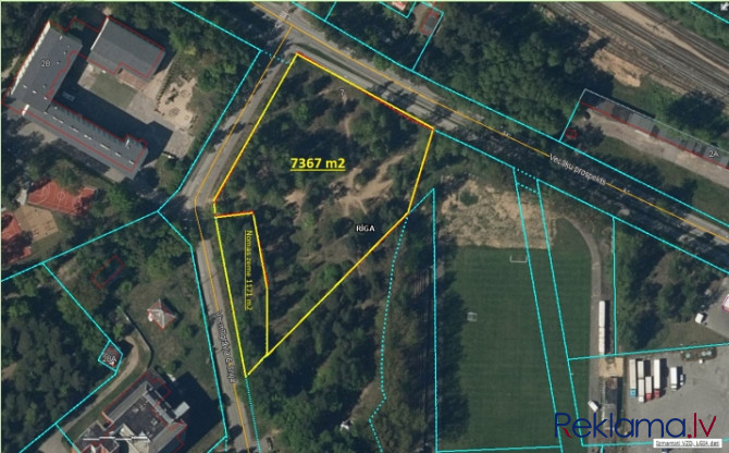 Attīstības zemes īpašumu Vecmīlgrāvī, Vecāķu Prospekts 7. Zemes platība 7367m2 + 1171m2 Rīga - foto 17