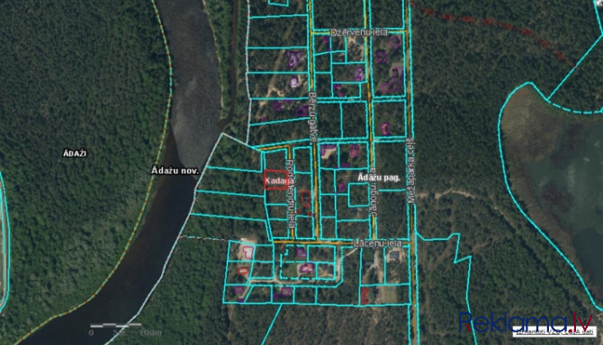 Pārdošana zemesgabals pie Gaujas un Kadagas ezera, Kadagā  Platība: 1512m Apbūves augstums: Ādažu novads - foto 16