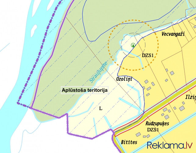 Zemes gabals Gaujas upes pirmajā līnijā. (Krasta līnija 800 m)  + Zemes gabals 15 km attālumā Rīgas rajons - foto 13