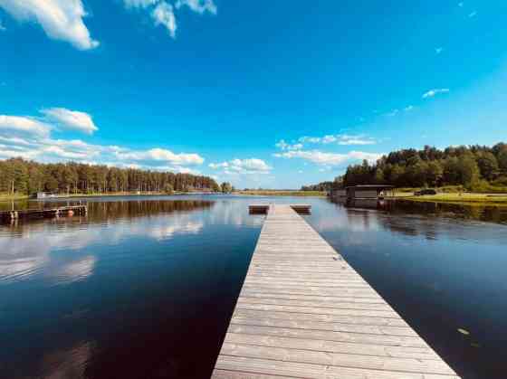 Продается земельный участок в лесной зоне на берегу озера Усмас.  Площадь: 30000м Ventspils un Ventspils novads