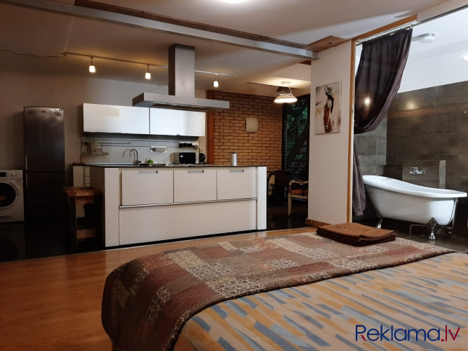 Fiksēta īre 750 EUR Studio dzīvoklis.  Short-Term Rent possible.  Izīrē līdz 2024. gada Rīga - foto 18