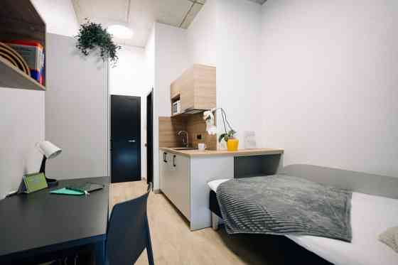 Однокомнатная квартира в аренду с собственной ванной комнатой и компактной Rīga