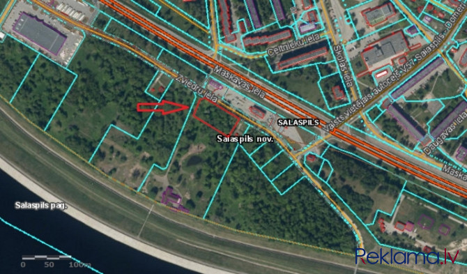 Продается ровный участок, на котором можно строить здания жилой или коммерческой Саласпилс - изображение 18