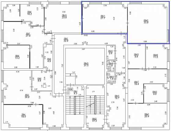 Tirdzniecības telpas 85 m2 platībā Lomonosova ielā.  Telpās ir veikts remonts un ieklāta betona grīd Rīga