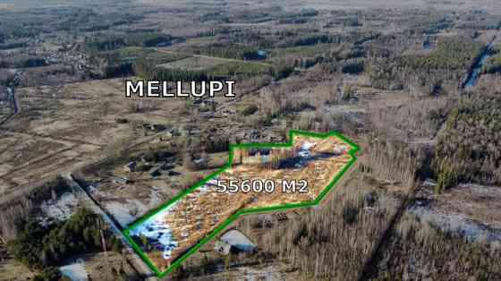Предлагается земельный участок под строительство частного дома в Меллупе! Ķekavas pagasts