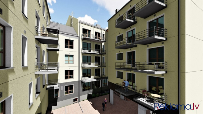 Продается уютная двухкомнатная квартира в новом проекте.  + Высота потолков - 2,75м + Рига - изображение 1